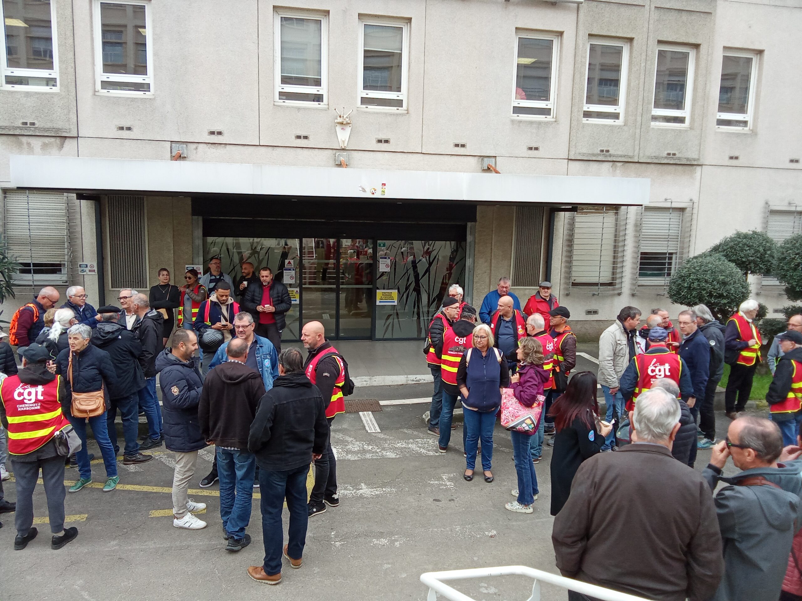 Montpellier: a CGT rally highlights union dissensions at the SNCF